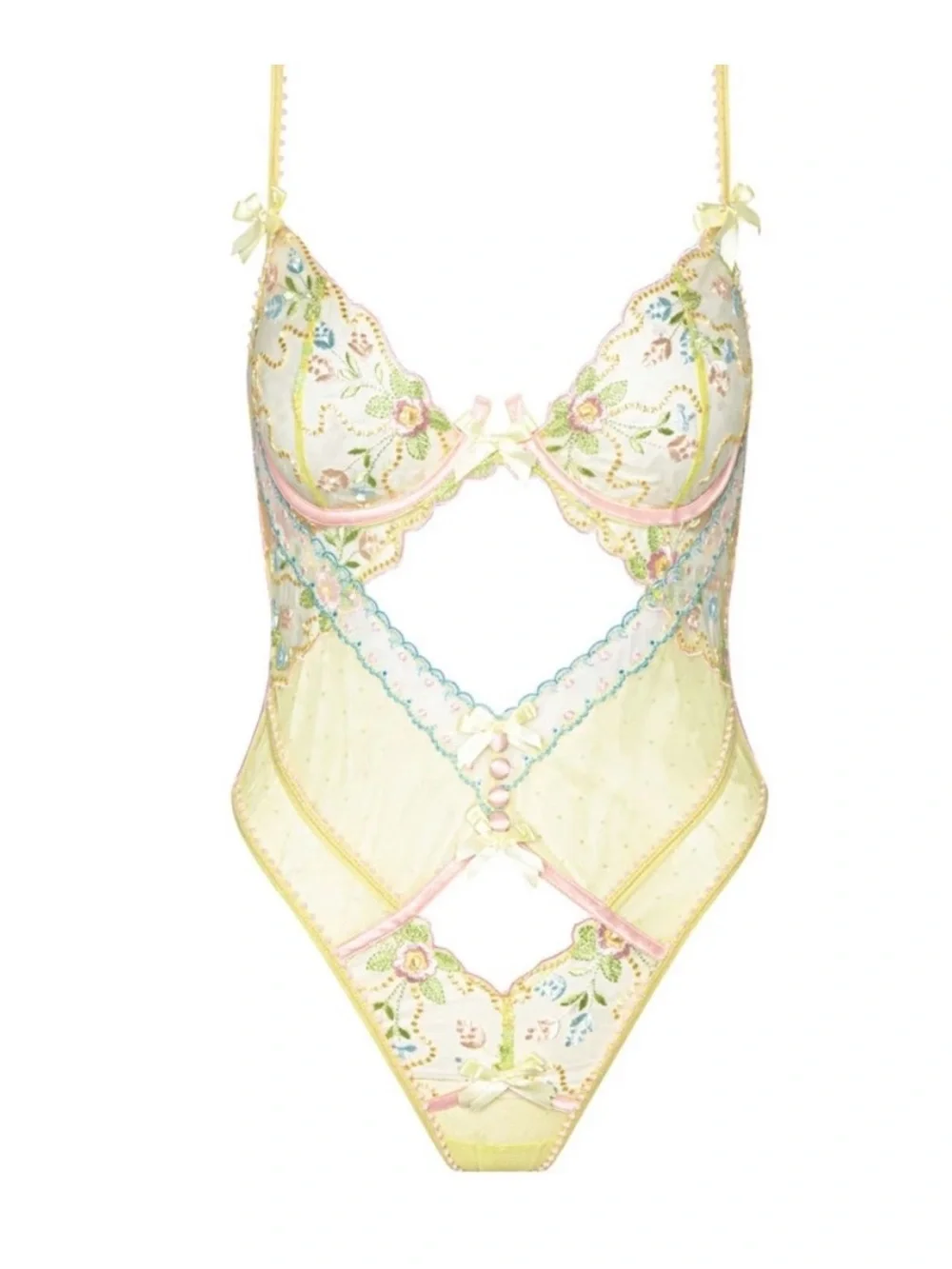For Love & Lemons - Sunny Teddy Bodysuit